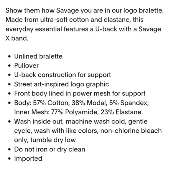 Savage Fenty Forever Savage Bralette military olive NWT Size XL & 1X - Picture 7 of 9